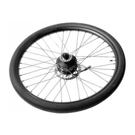 Roue arrière complète