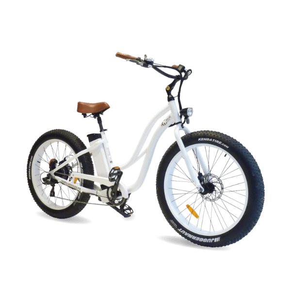 Vélo électrique non pliable Gorille Lady 250w Blanc VAE non pliable Gorille Lady 250w Blanc